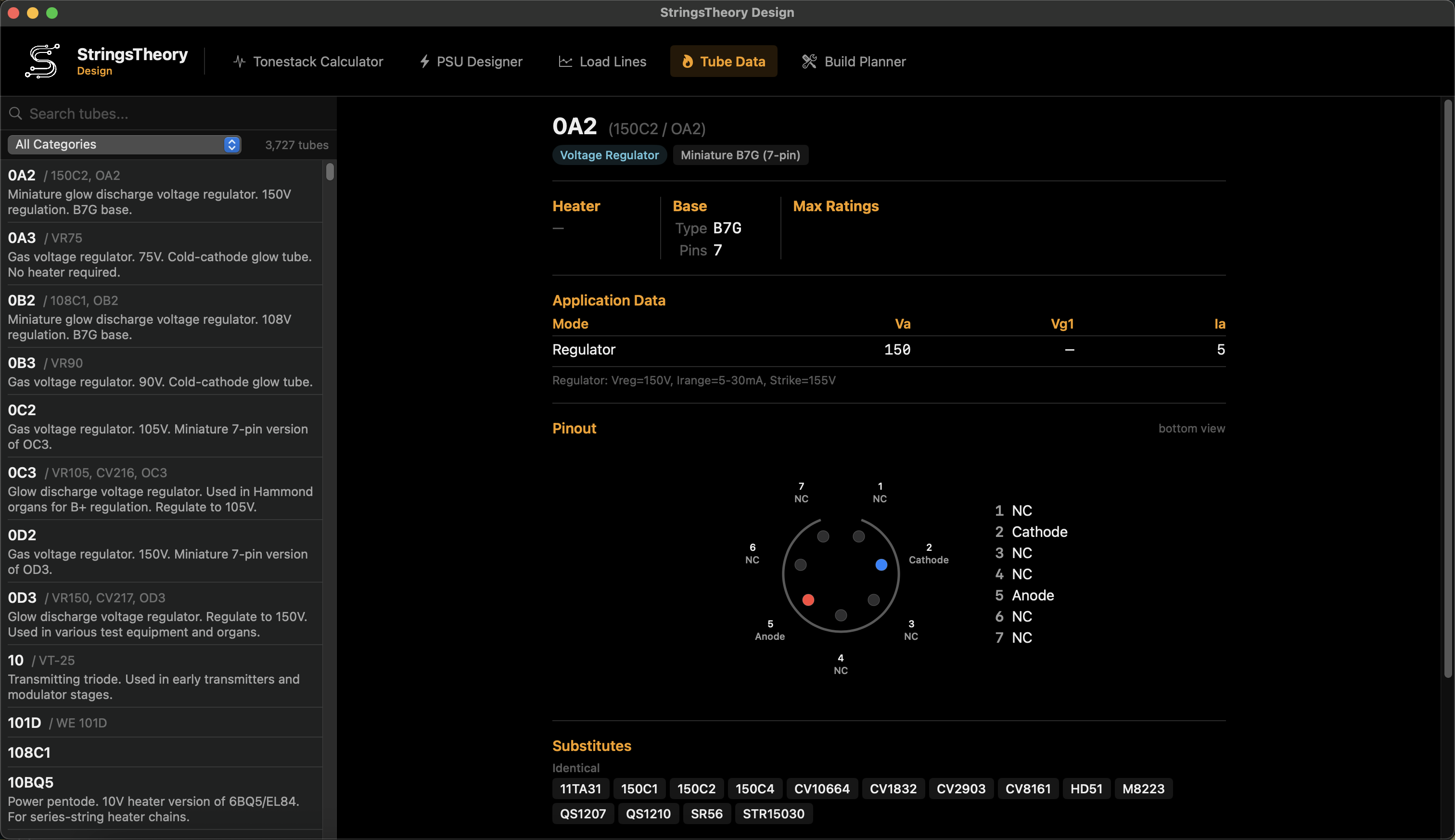 Tube Data on Mac